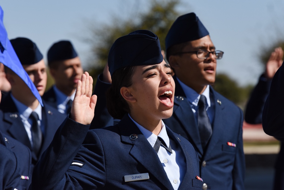 323 Training Squadron Basic Military Graduation