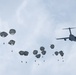 Army paratroopers conduct airborne training