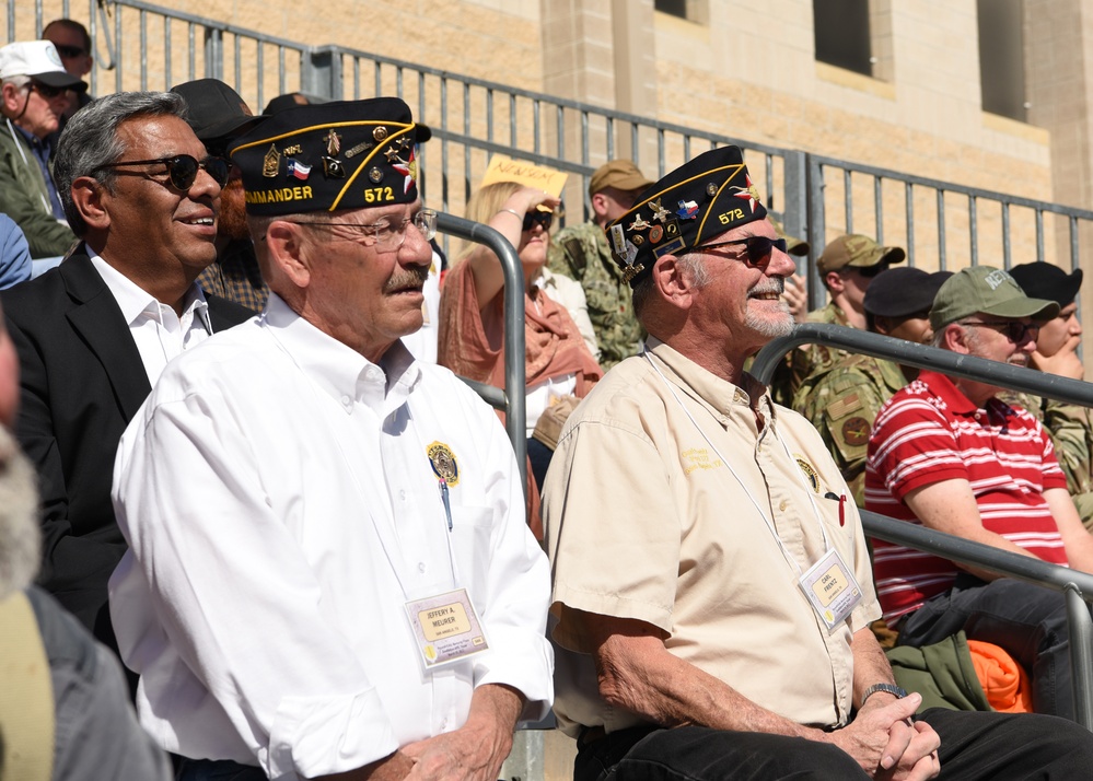The Weyandt-Eddy Memorial Plaza dedication ceremony