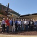 The Weyandt-Eddy Memorial Plaza dedication ceremony