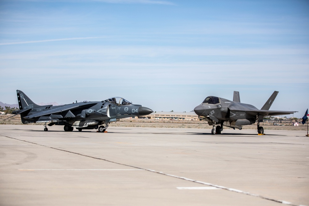 From AV-8B Harriers to F-35B Lightning II’s