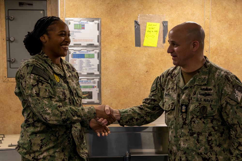 MCPON Visits USS Wasp