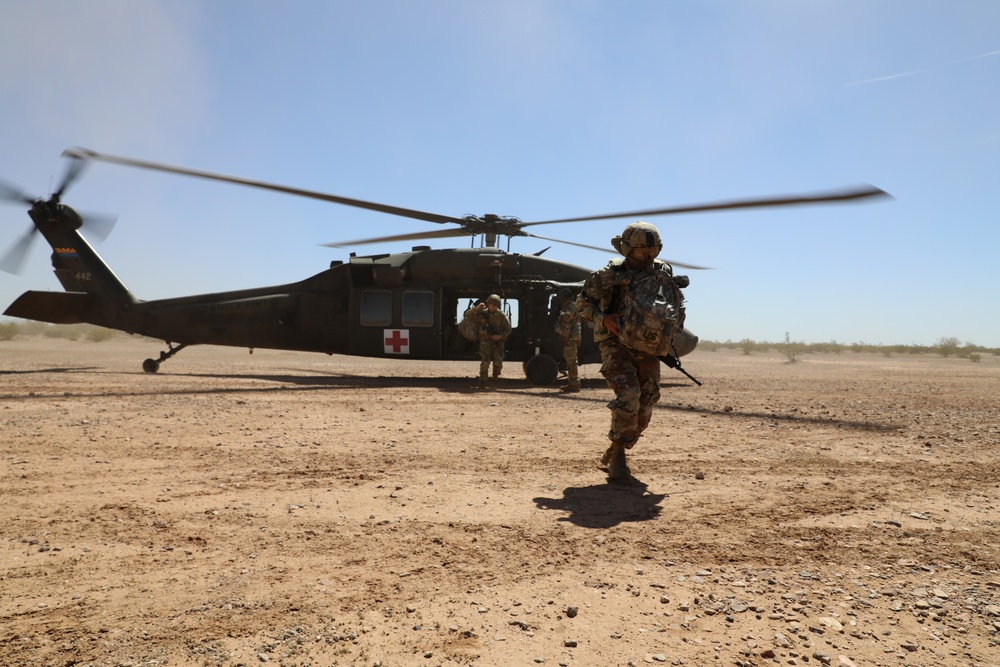 Guardsman compete in situational training exercise