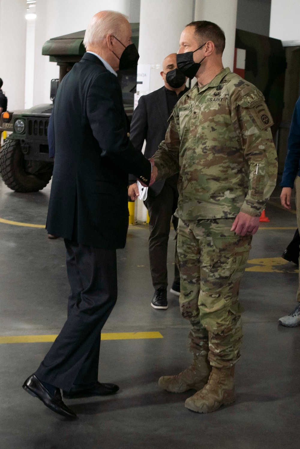 U.S. President Joseph R. Biden Jr. visits 82nd Airborne Division in Poland