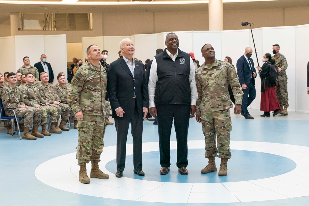 U.S. President Joseph R. Biden Jr. visits 82nd Airborne Division in Poland