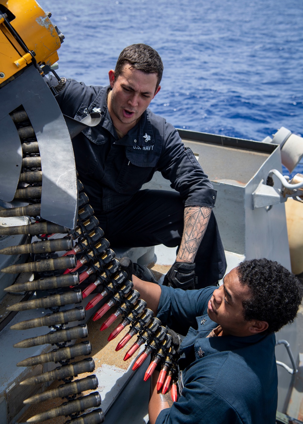 USS Dewey CIWS Upload