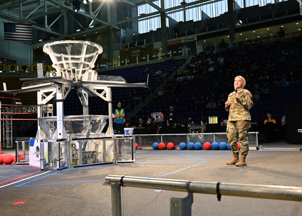 U.S. Air Force Sponsors FIRST Robotics Competition 2022