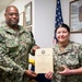 Las Vegas native reenlists in the Navy