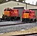 Locomotives at Fort McCoy