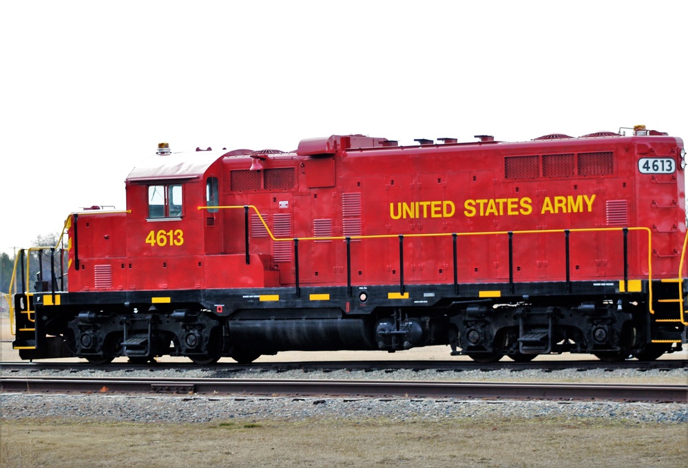 Locomotives at Fort McCoy