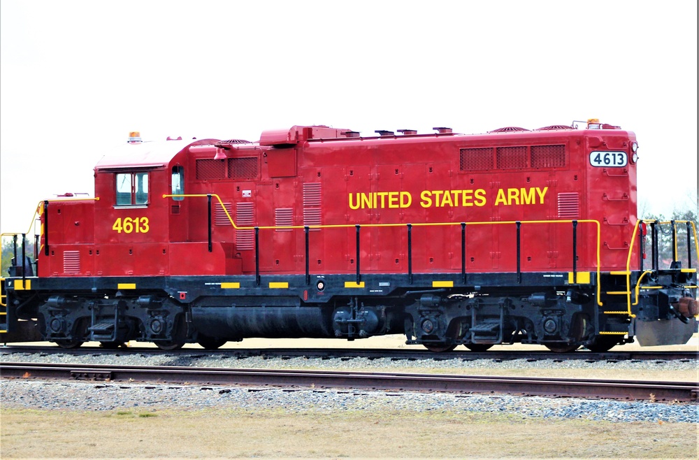 Locomotives at Fort McCoy