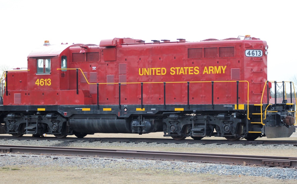 Locomotives at Fort McCoy