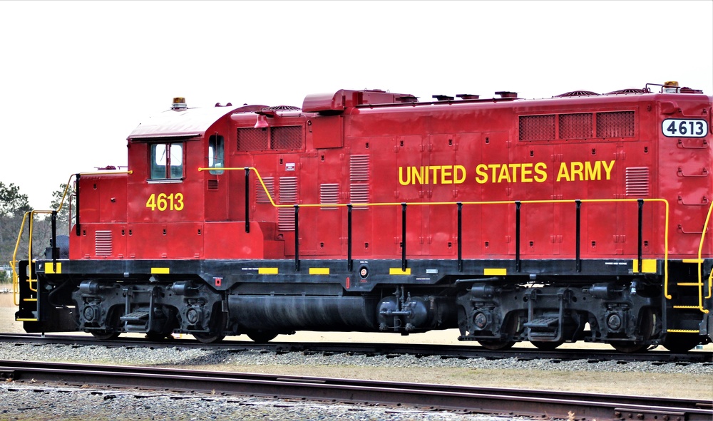 Locomotives at Fort McCoy