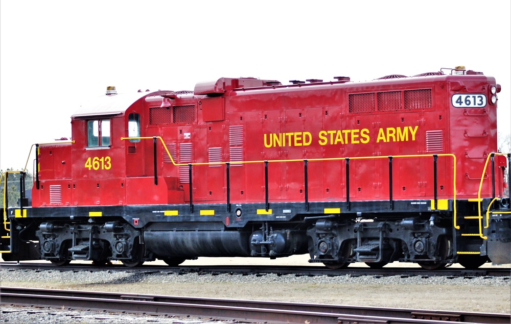 Locomotives at Fort McCoy