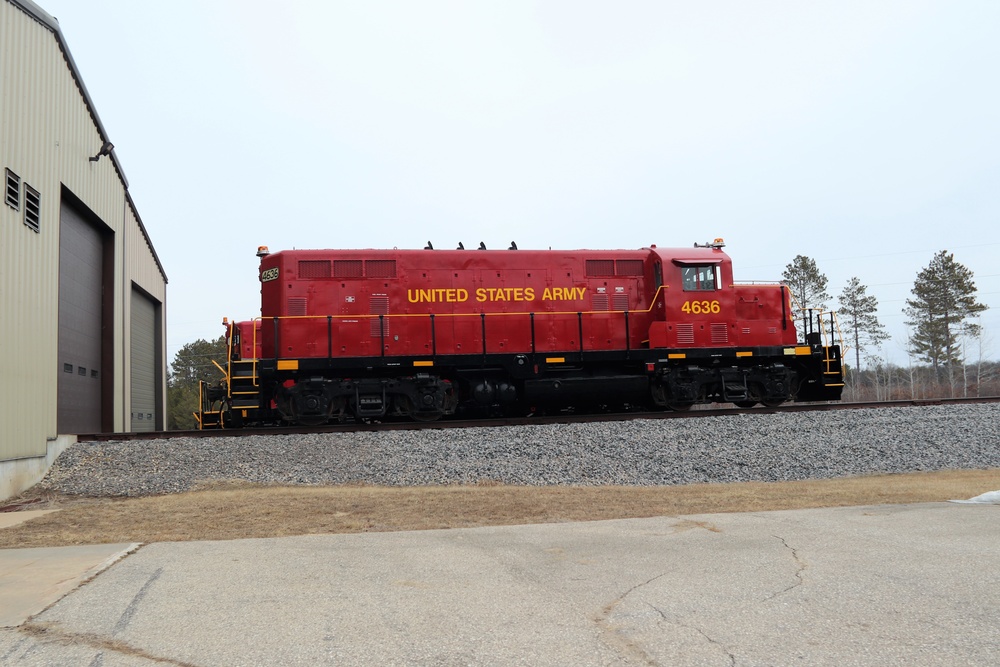 Locomotives at Fort McCoy