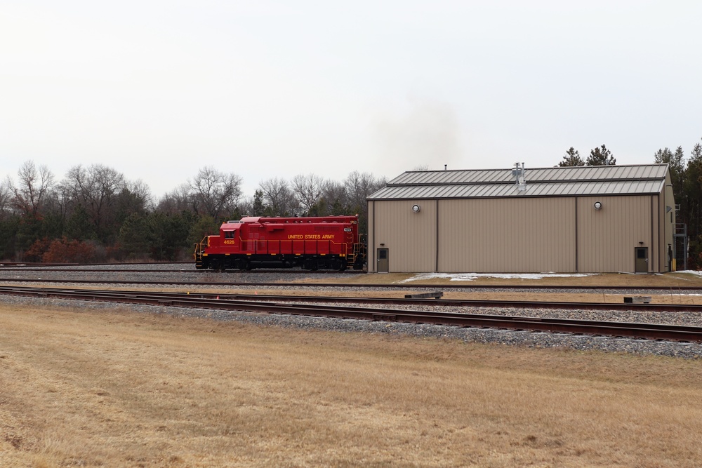 Locomotives at Fort McCoy