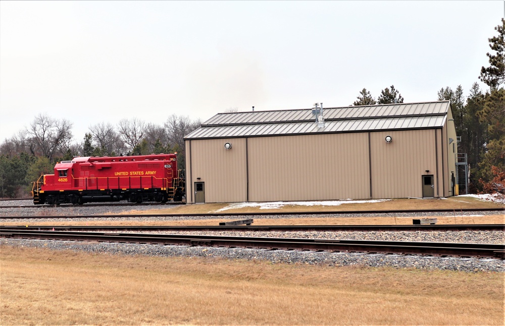 Locomotives at Fort McCoy