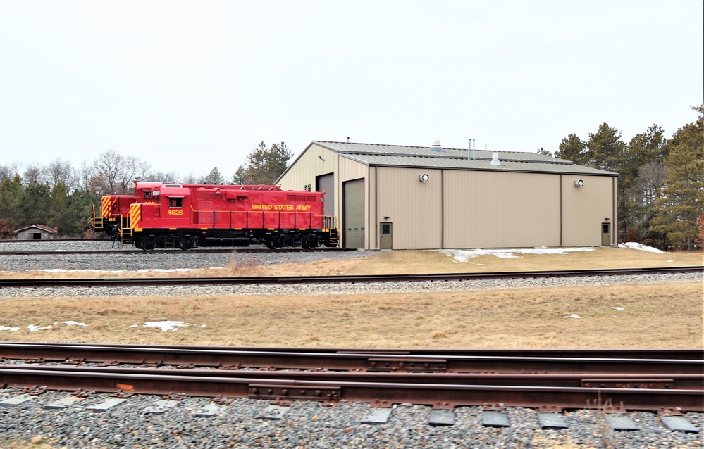 Locomotives at Fort McCoy