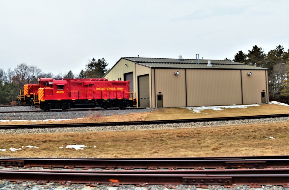 Locomotives at Fort McCoy