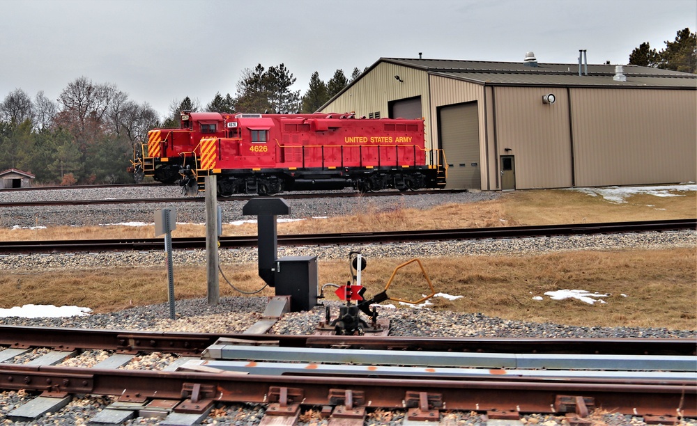 Locomotives at Fort McCoy