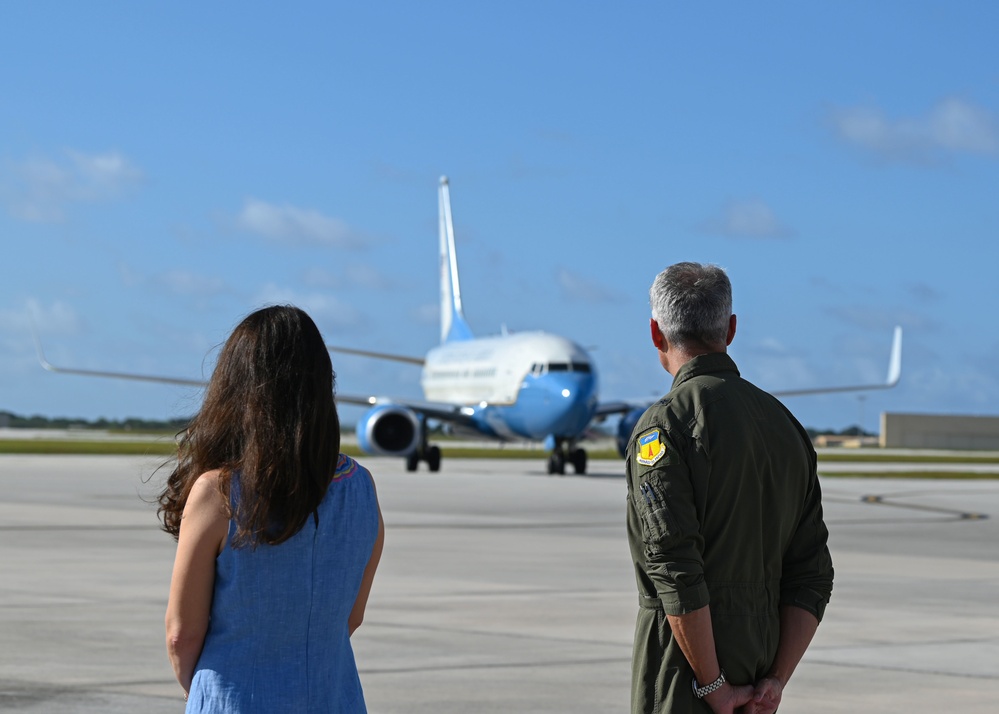 CSO visits Guardians, Airmen at Andersen AFB