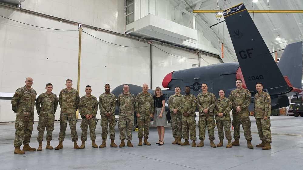 CSO visits Guardians, Airmen at Andersen AFB