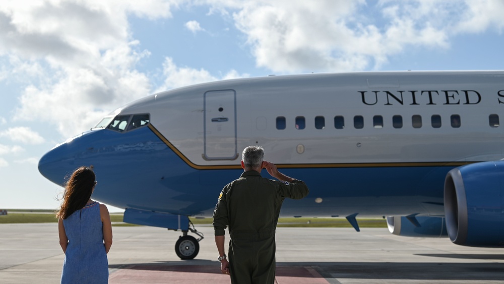 CSO visits Guardians, Airmen at Andersen AFB