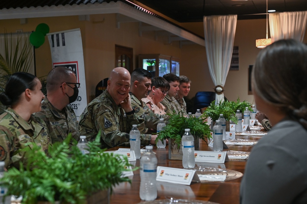 CSO visits Guardians, Airmen at Andersen AFB