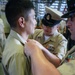 USS Charleston CMC Pinning Ceremony