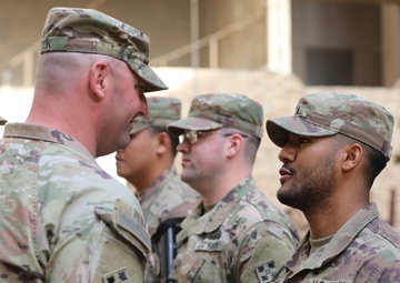 Soldiers earn the Combat Action Badge [39 of 47]