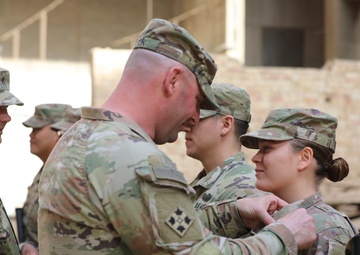 Soldiers earn the Combat Action Badge [40 of 47]