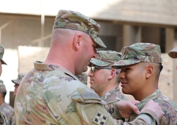 Soldiers earn the Combat Action Badge [43 of 47]