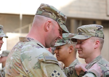 Soldiers earn the Combat Action Badge [45 of 47]