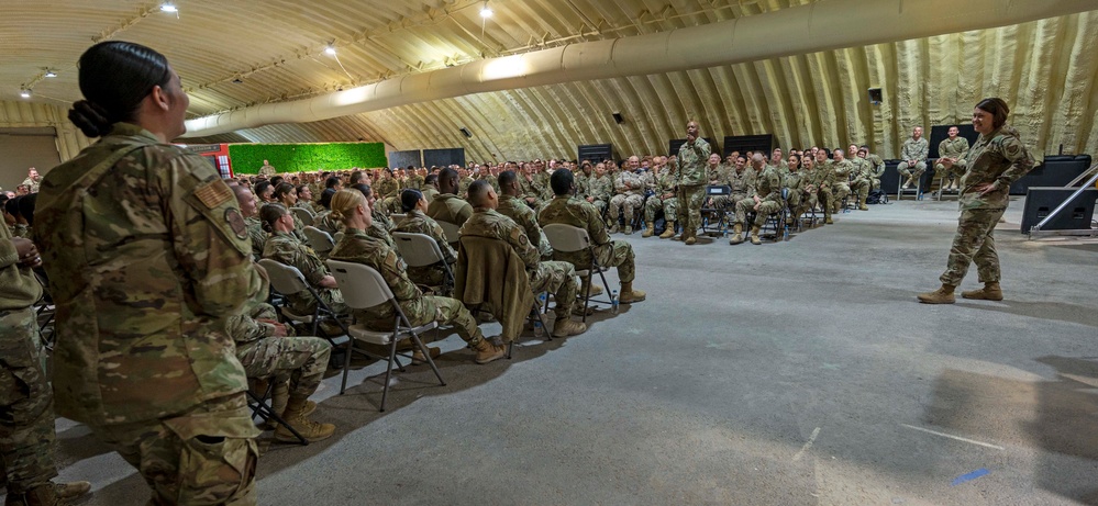 CMSAF visits Red Tails