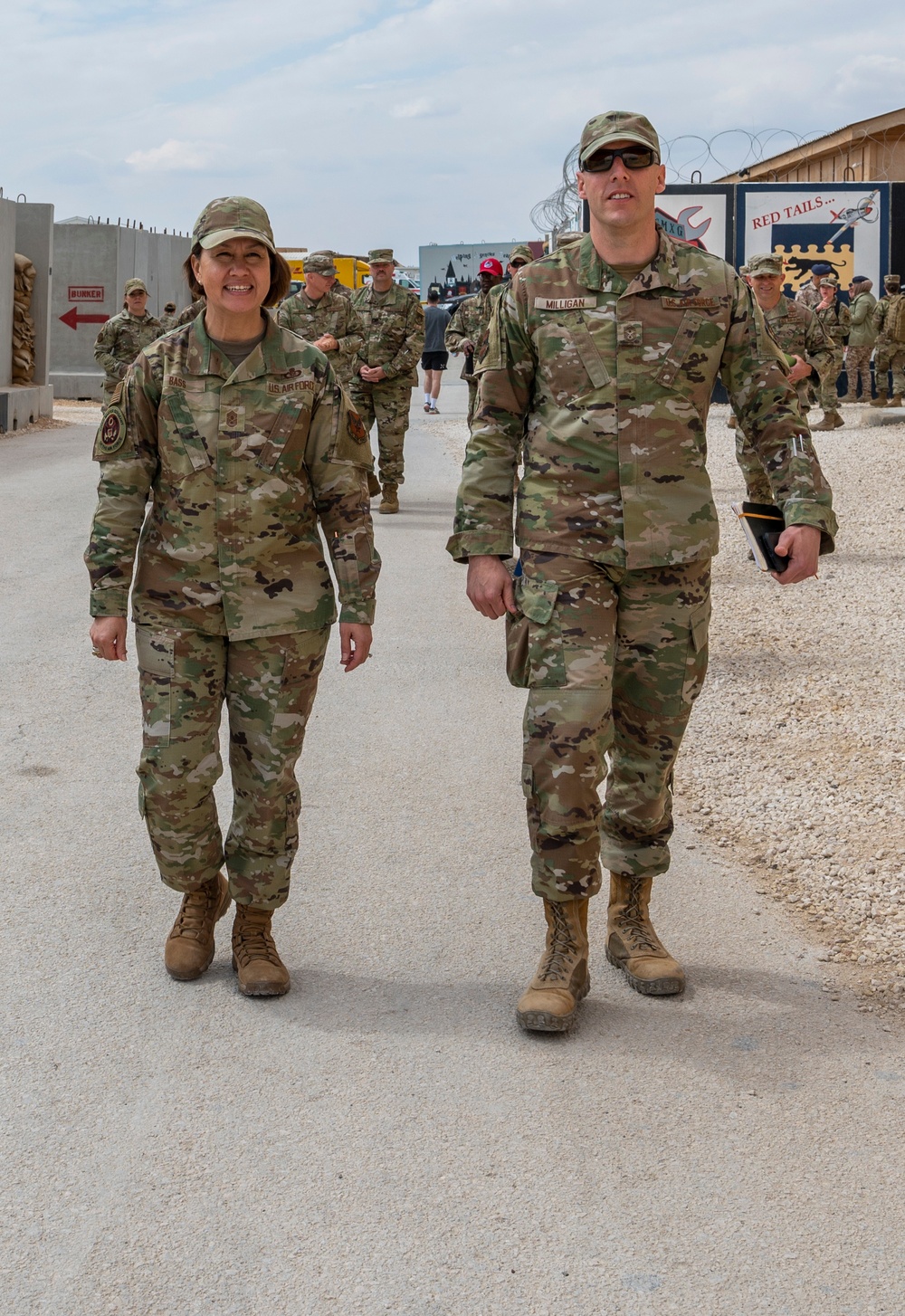 CMSAF visits Red Tails