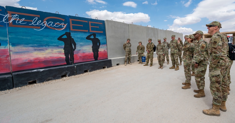CMSAF visits Red Tails