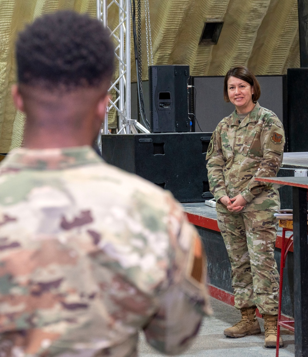 CMSAF visits Red Tails