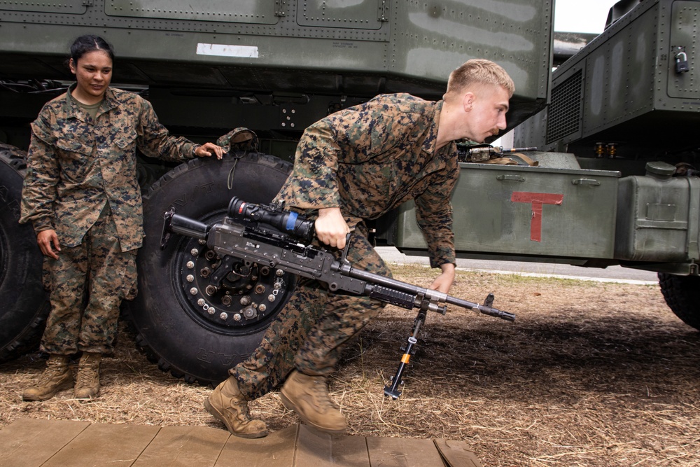 HIMARS holds a squad competition