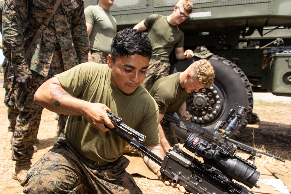 HIMARS holds a squad competition