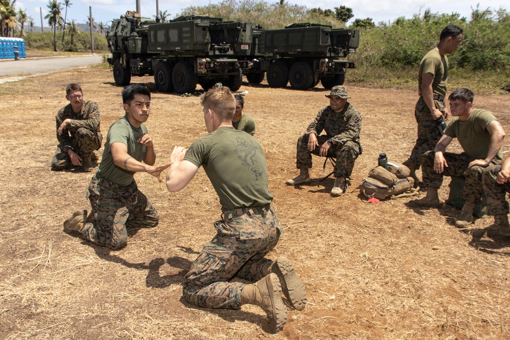 HIMARS holds a squad competition