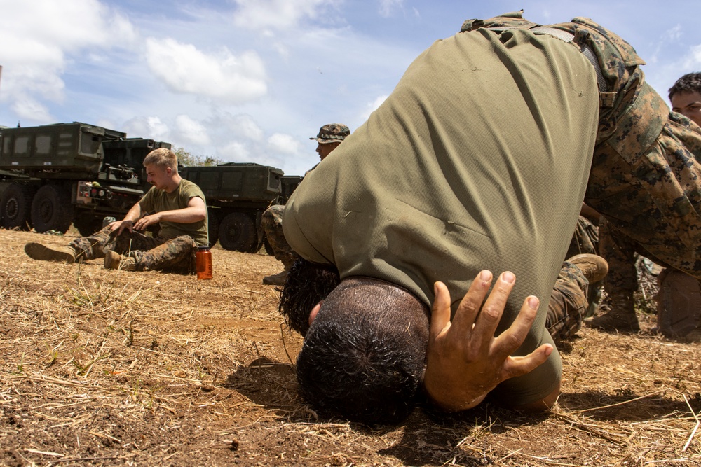 HIMARS holds a squad competition