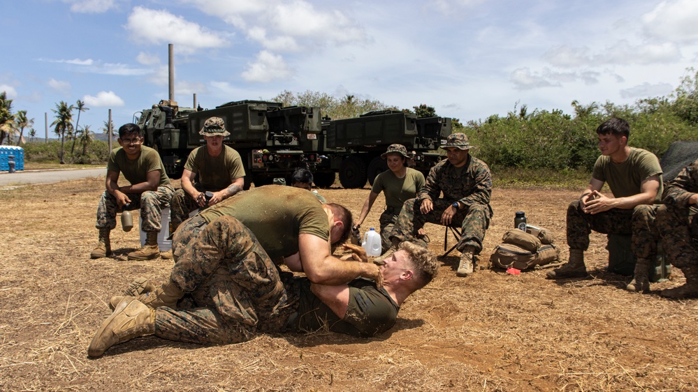 HIMARS holds a squad competition