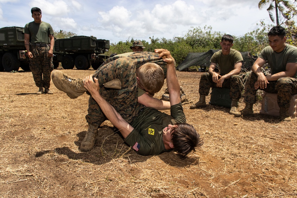 HIMARS holds a squad competition