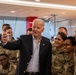 President Joseph R. Biden Jr. visit and take selfies with Paratroopers in the 82nd Airborne Division in Poland