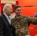 President Joseph R. Biden Jr. visit and take selfies with Paratroopers in the 82nd Airborne Division in Poland