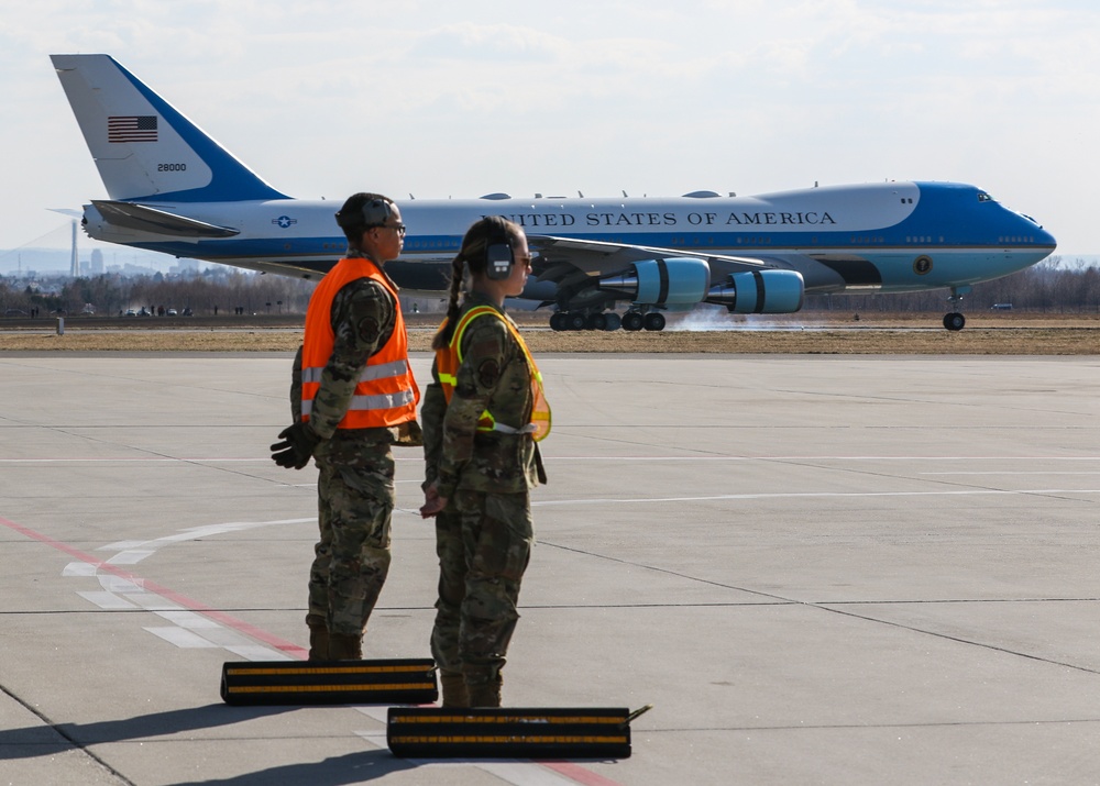 President Biden and SecDef Visit to Poland