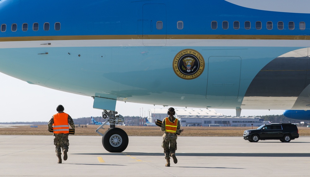 President Biden and SecDef Visit to Poland