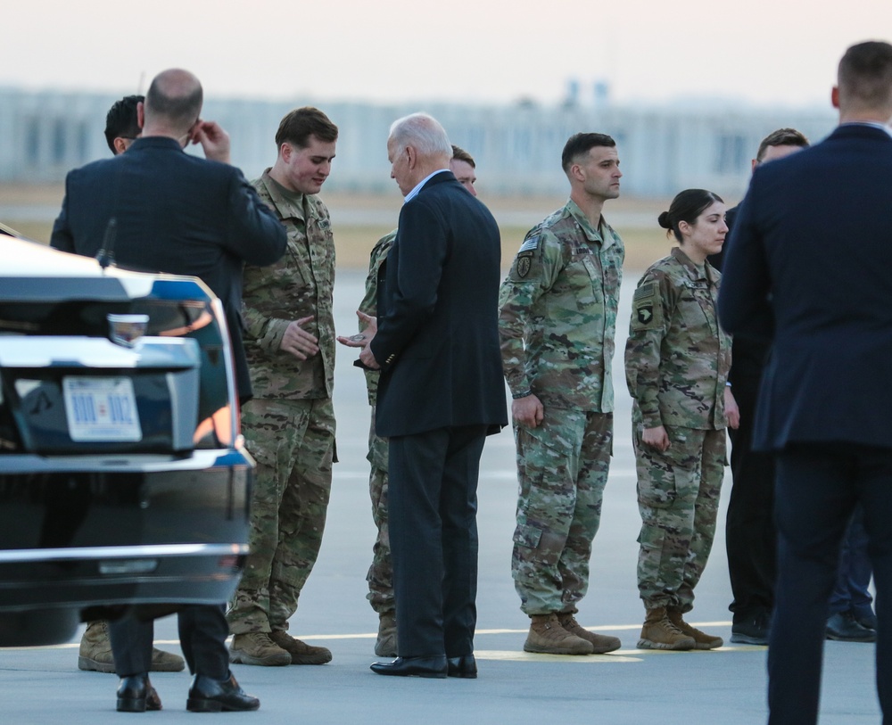 President Biden and SecDef Visit to Poland