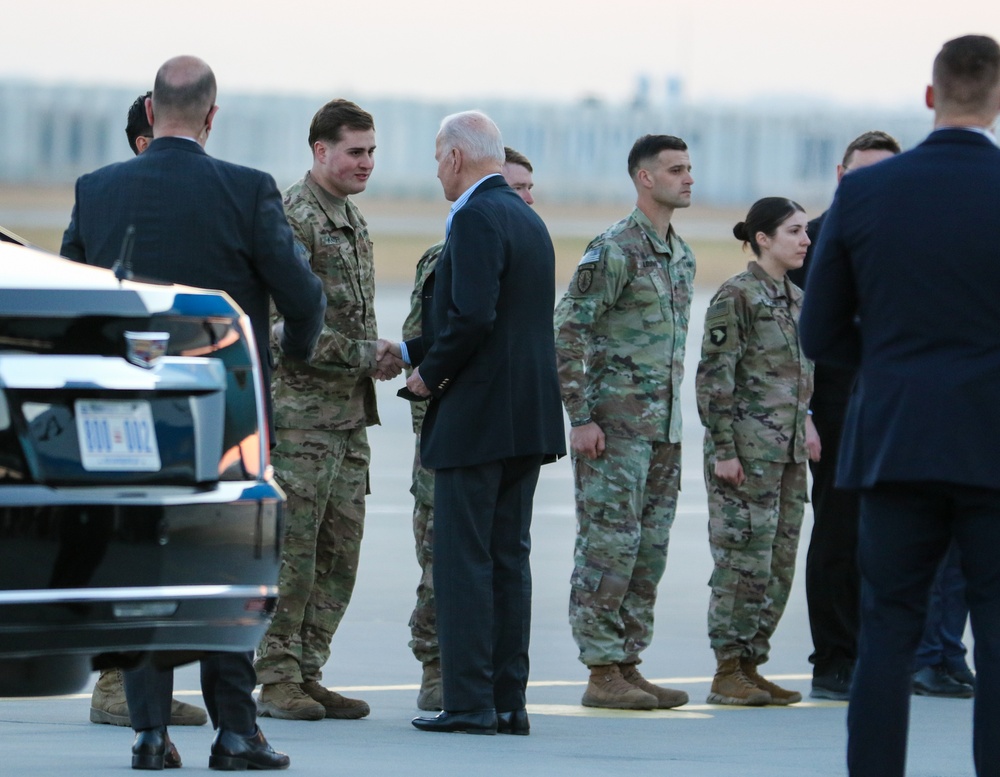 President Biden and SecDef Visit to Poland