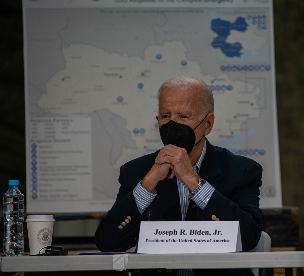 President Biden and SecDef Visit to Poland